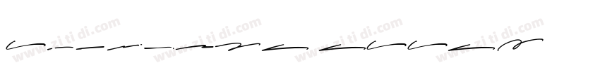 Artlines Swash字体转换